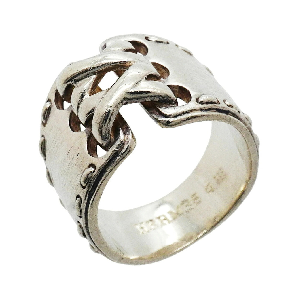 HERMES Silver Ring